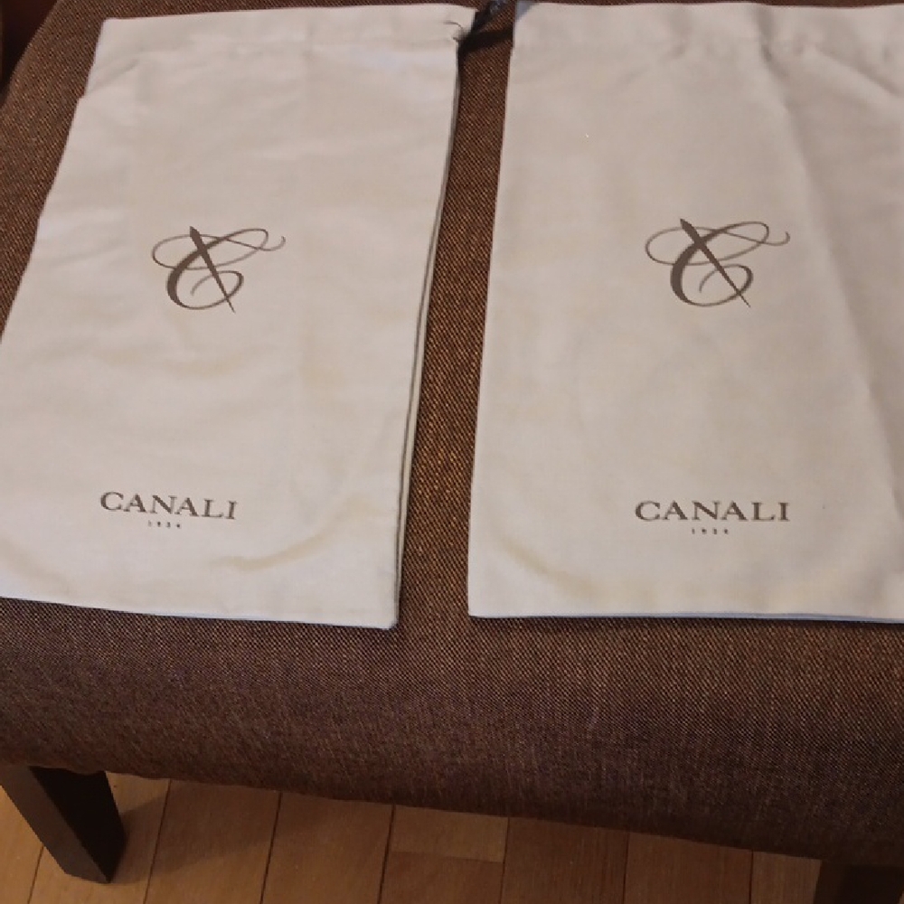 Canali Gray Dust Bags